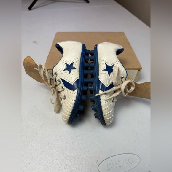 Made in the USA 🇺🇸 VINTAGE CONVERSE TD'S TONY DORSETT kids Sz 10 - Picture 11 of 12